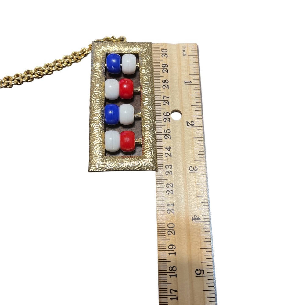 Vintage Gold Tone Statement Necklace - Picture 2 of 2